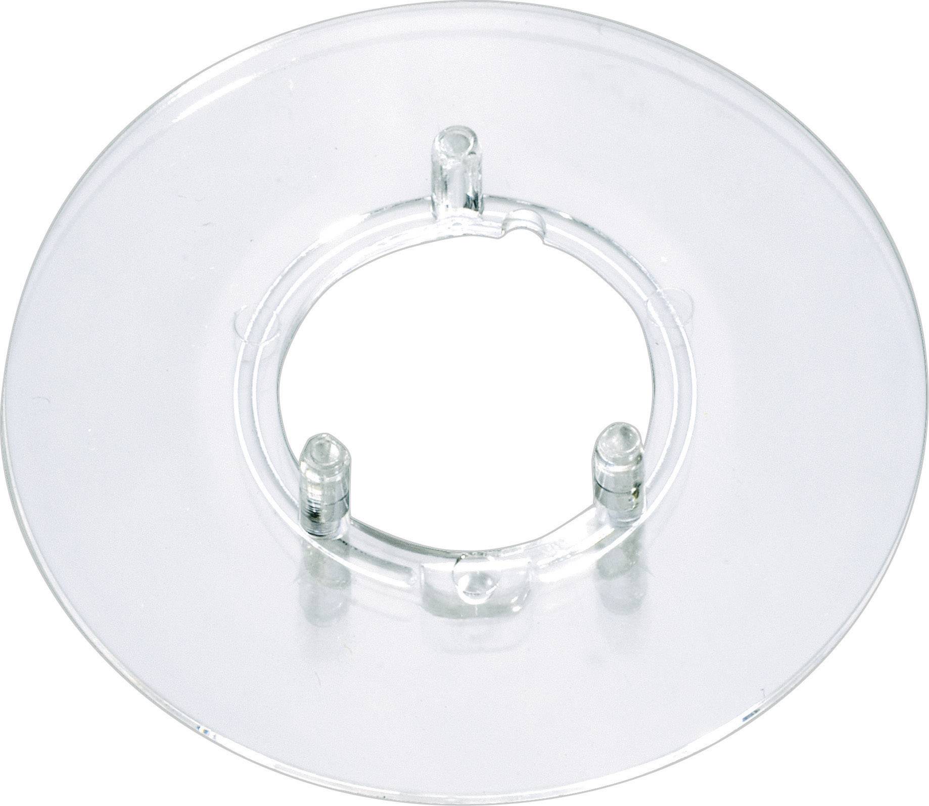 Tarcza numeryczna OKW do pokrętła okrągłego 20 mm, przeźroczysta - obrazek 1