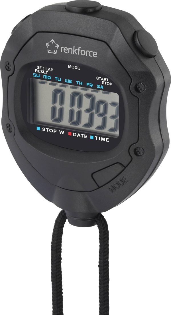 Stoper cyfrowy Renkforce RF-SW-110 czarny