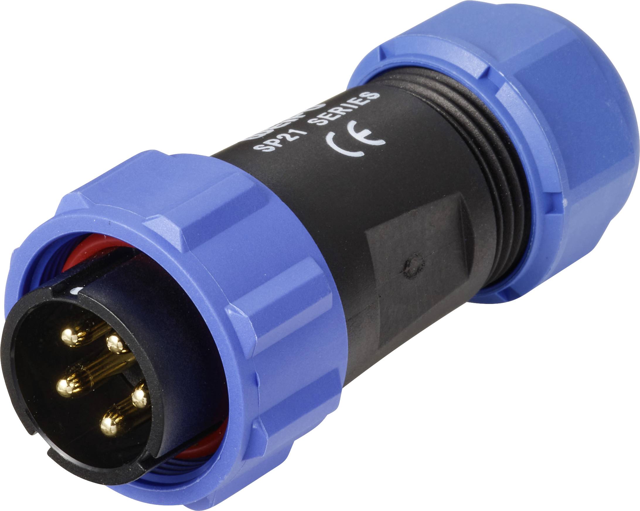 Złącze IP68 seria SP21 Weipu SP2110 / P 5 II, 1 szt. - obrazek 1
