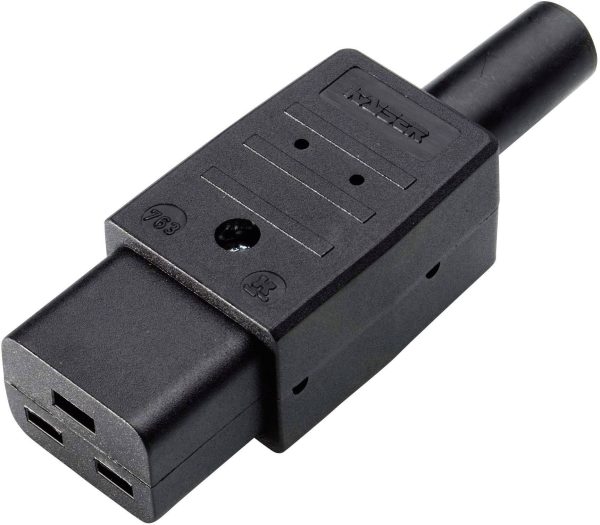 Złącze IEC żeńskie C19 Kaiser 763/sw/C, 250 V / 16 A