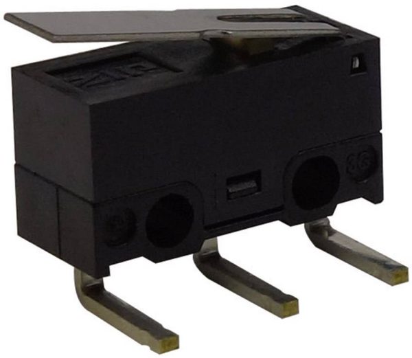 Zippy DF-03S-1D-Z Mikroprzełącznik DF-03S-1D-Z, 1 zestyk przełączny, 1 x wł/(wł), 125 V/AC, 3 A, 1 szt.