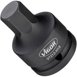 Vigor V7212-H19 V7212-H19 Nasadka do klucza udarowego 19 mm Vigor V7212-H19 V7212-H19 Nasadka do klucza udarowego 19 mm