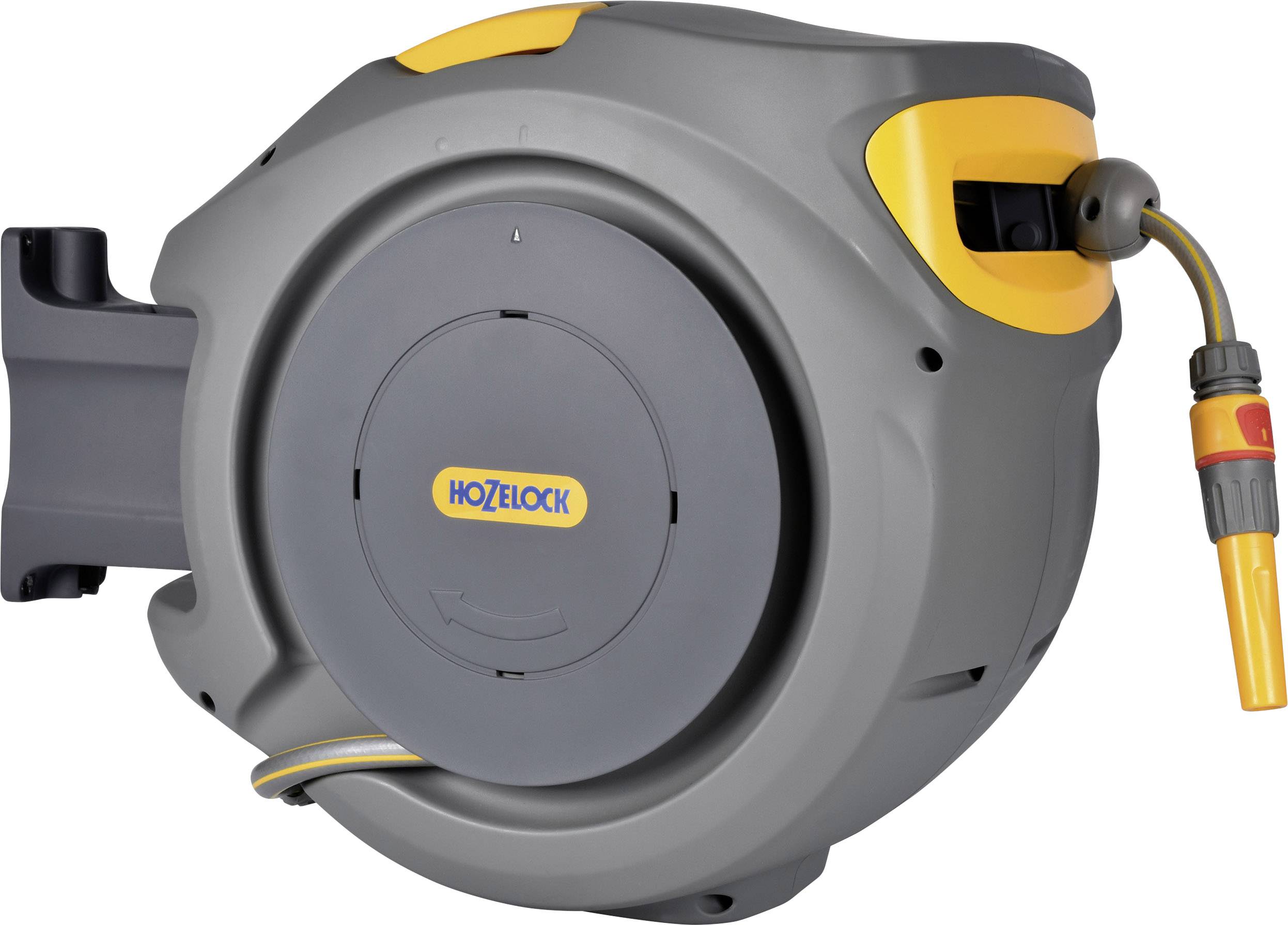 Hozelock 2403 0000 Auto Reel 30 Zwijacz do węża ogrodowego 30 m 1 szt. szary, żółty - obrazek 1