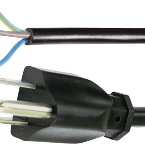 Kabel zasilający HAWA 1008246, SJT 18AWG x 3, 125 V, 2 m, USA