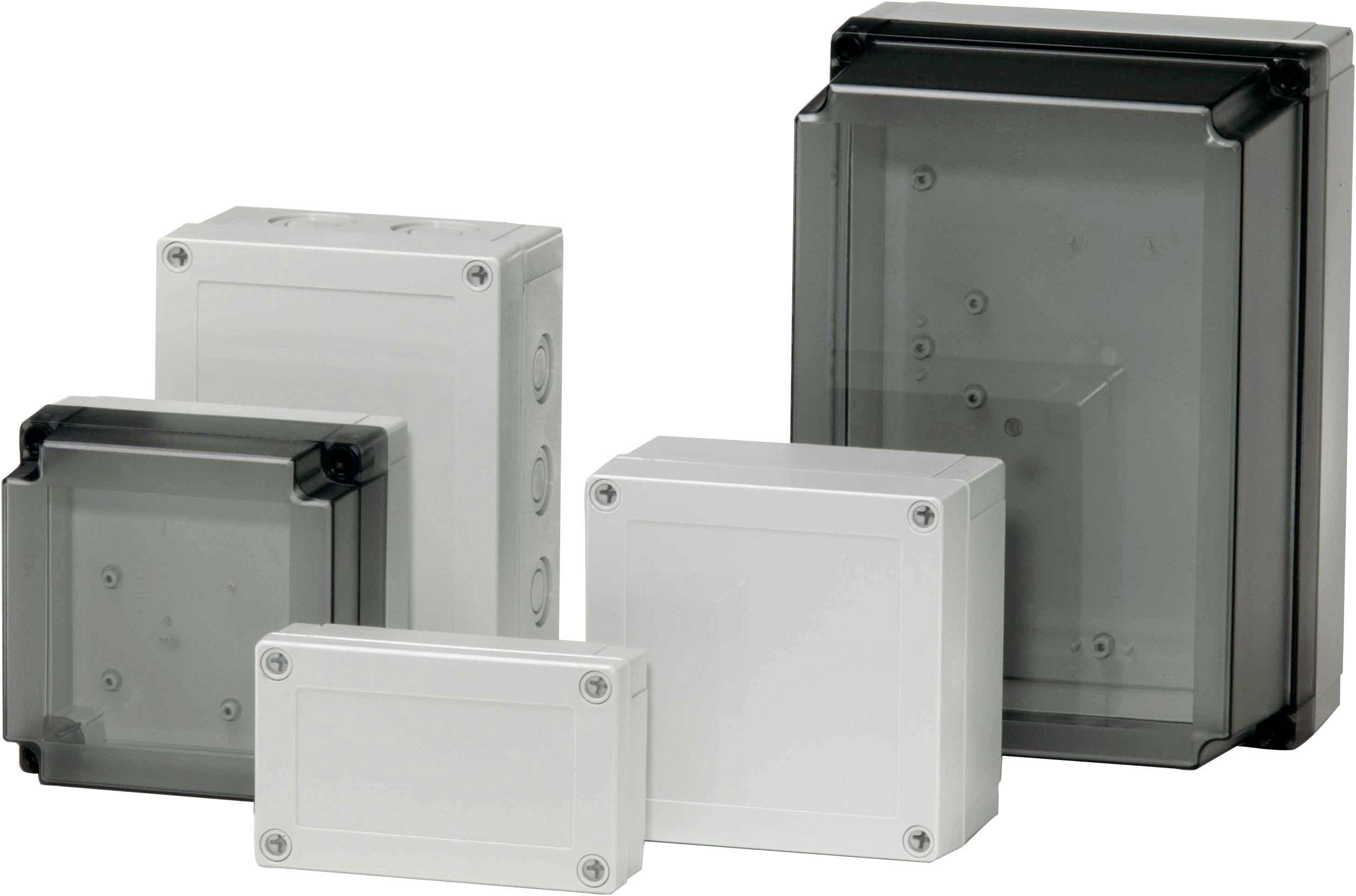 Fibox PC 150/150 HG Obudowa instalacyjna 180 x 130 x 150 poliwęglan, poliamid szaro-biały (ral 7035) 1 szt. - obrazek 1