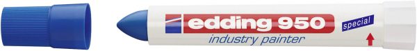 Edding 950 industry painter 4-950003 Marker przemysłowy niebieski Wodoodporny: Tak