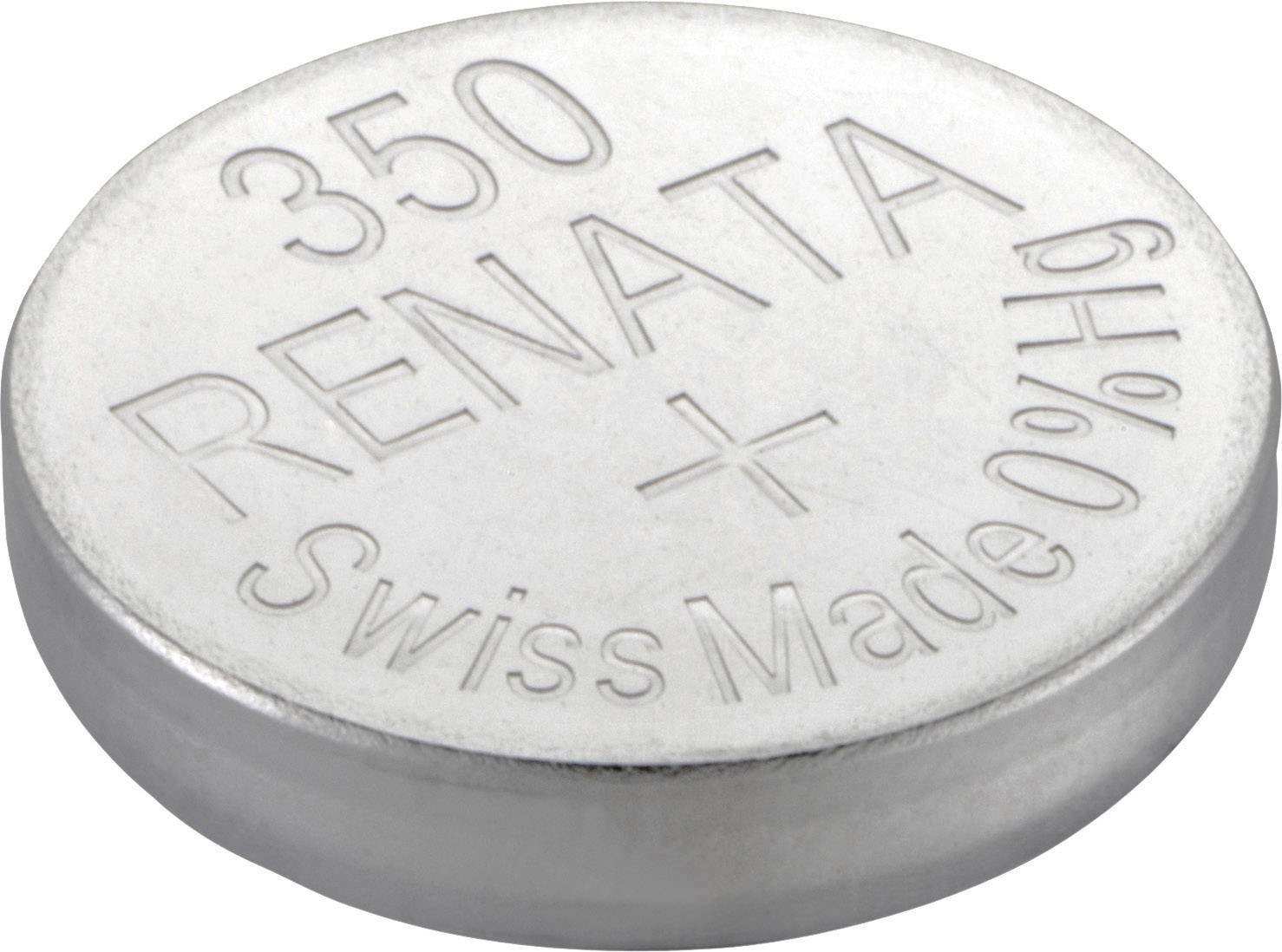 Ogniwo guzikowe 350 Renata 1.55 V 1 szt. 105 mAh tlenkowo-srebrowe - obrazek 1