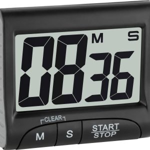 Timer TFA Dostmann 38.2021.01 cyfrowy czarny Timer TFA Dostmann 38.2021.01 cyfrowy czarny