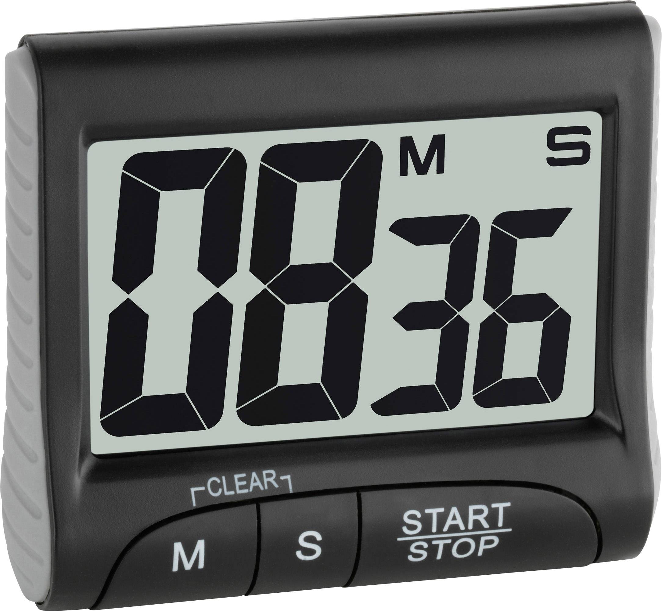 Timer TFA Dostmann 38.2021.01 cyfrowy czarny - obrazek 1