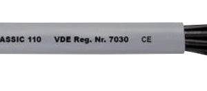 LAPP 1119805/100 Przewód sterowniczy ÖLFLEX® CLASSIC 110, 5 x 0.75 mm², 100 m LAPP 1119805/100 Przewód sterowniczy ÖLFLEX® CLASSIC 110, 5 x 0.75 mm², 100 m