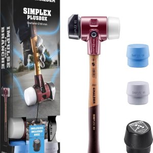 Młotek gumowy (miękki) Halder SIMPLEX-Plusbox Starterkit 3027s026 średnio twardy 2600 g 160 mm 1 szt. Młotek gumowy (miękki) Halder SIMPLEX-Plusbox Starterkit 3027s026 średnio twardy 2600 g 160 mm 1 szt.