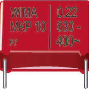 Kondensator polipropylenowy Wima MKP 10, 0.047 uF, 1000 V/DC/600 V/AC, RM 15 mm, +10 % Kondensator polipropylenowy Wima MKP 10, 0.047 uF, 1000 V/DC/600 V/AC, RM 15 mm, +10 %