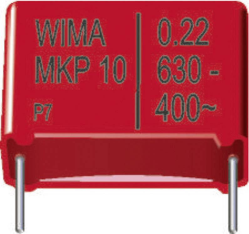 Kondensator polipropylenowy Wima MKP 10, 0.047 uF, 1000 V/DC/600 V/AC, RM 15 mm, +10 % - obrazek 1