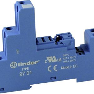 Finder 97.01 Gniazdo przekaźnika 97.01, 1 szt.
