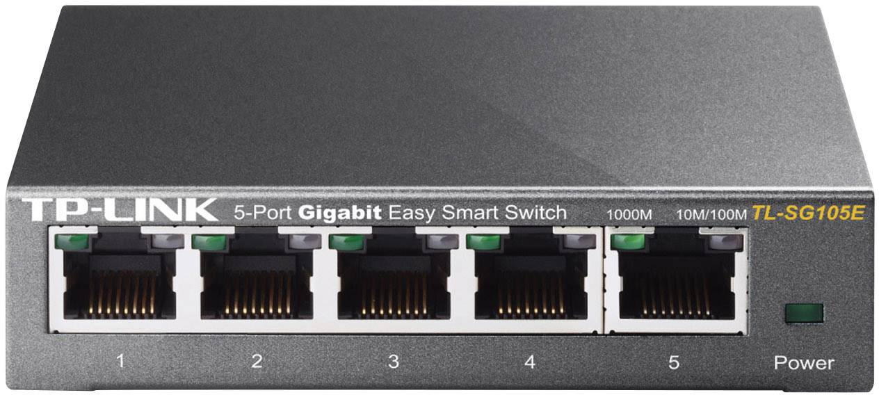 TP-LINK TL-SG105E TL-SG105E Switch sieciowy 5 Portów 1 GBit/s - obrazek 1