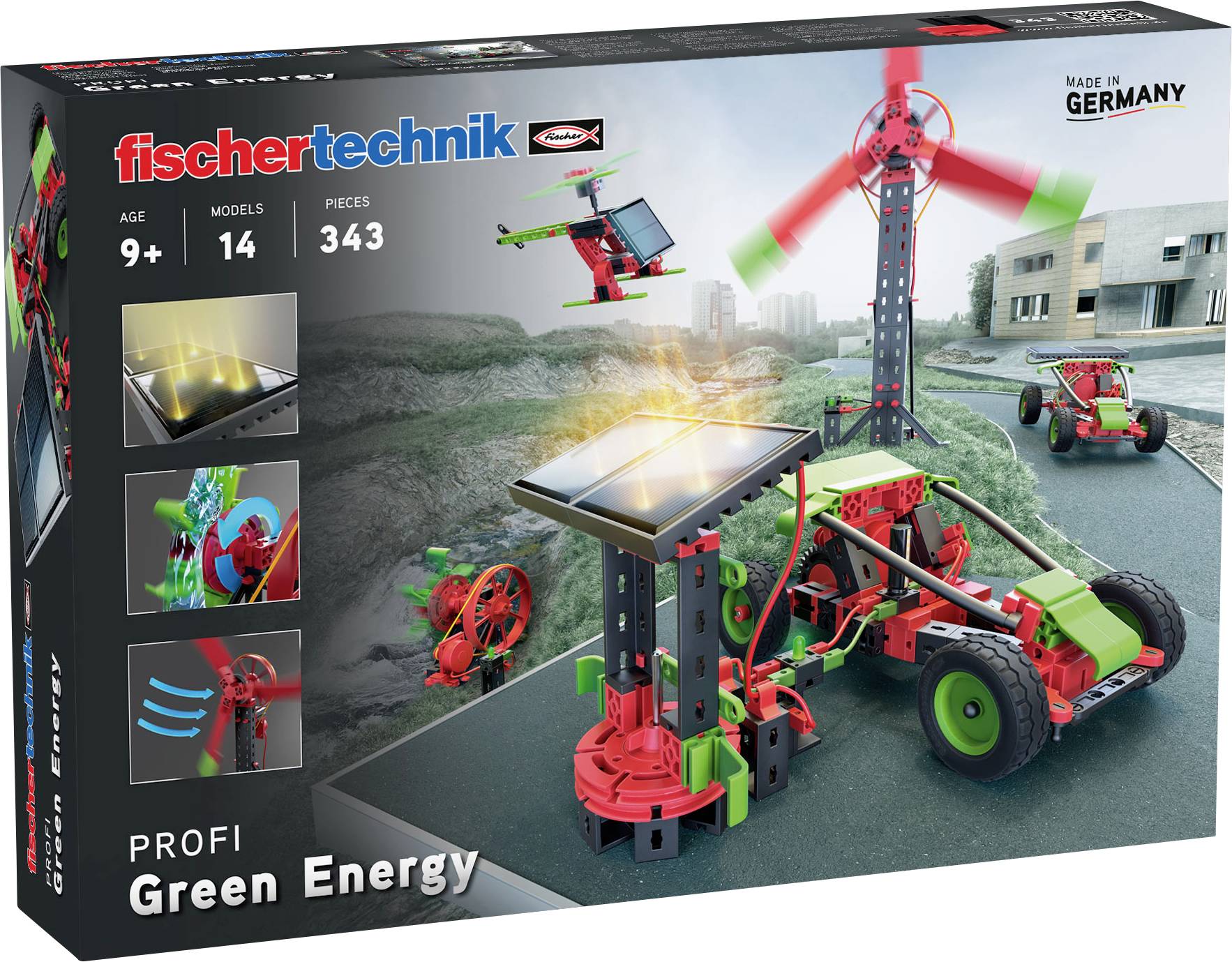 fischertechnik 559879 Green Energy Skrzynka eksperymentalna solarna - obrazek 1