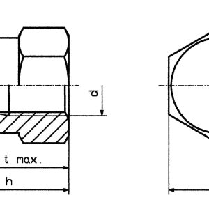 Nakrętka kołpakowa Toolcraft 194789, M6, 12 mm, DIN 1587,0 szt. Nakrętka kołpakowa Toolcraft 194789, M6, 12 mm, DIN 1587,0 szt.