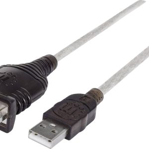kabel port szeregowy, USB Manhattan Kabel 205153, ekran foliowy, 0.45 m kabel port szeregowy, USB Manhattan Kabel 205153, ekran foliowy, 0.45 m