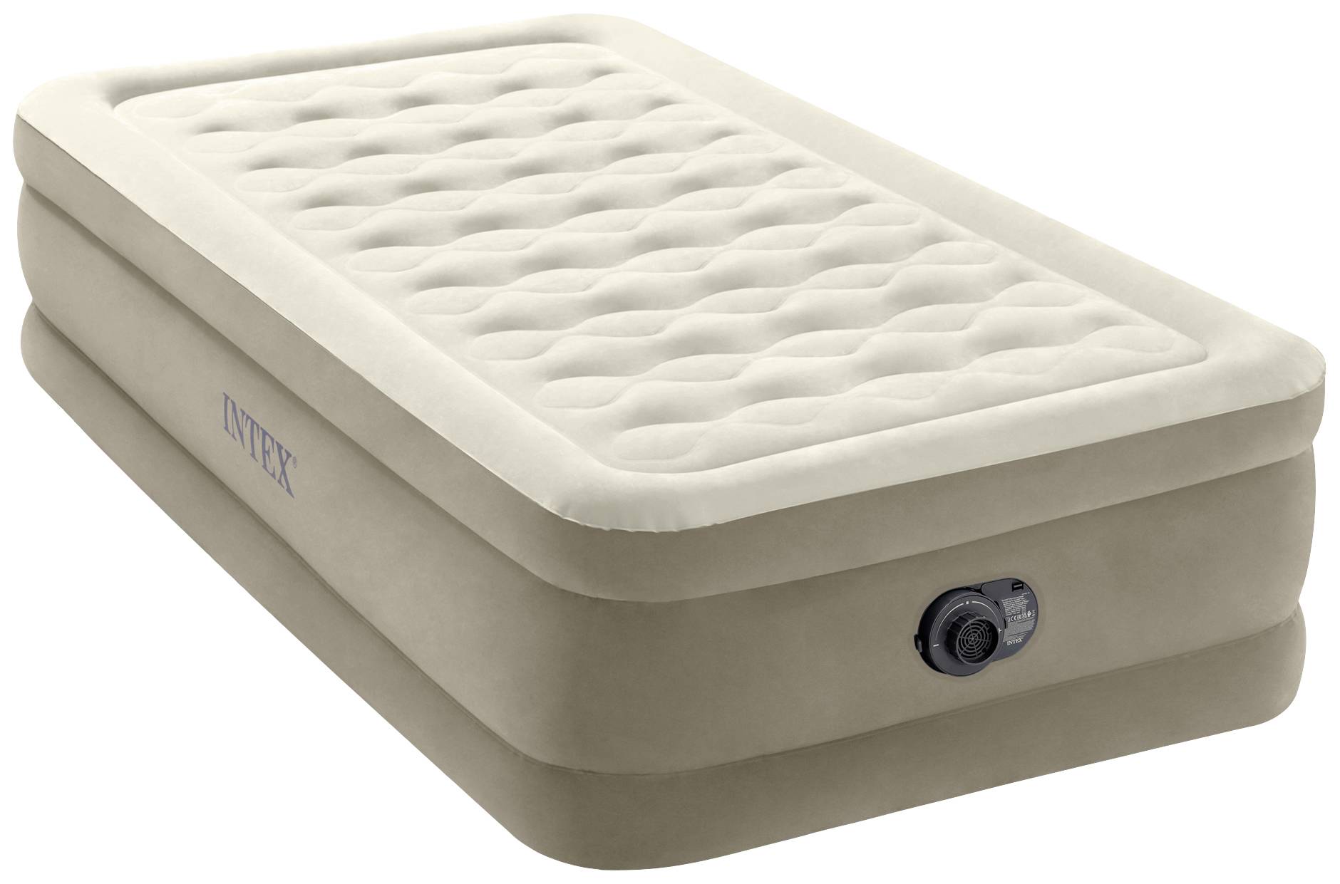 Intex 64426ND DuraBeam UltraPlush Łóżko powietrzne (D x S x W) 191 x 99 x 46 cm brązowy - obrazek 1