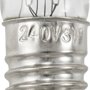 TRU COMPONENTS TC-12842716 Mini żarówka 240 V 3 W E10 ciepła biel 1 szt. TRU COMPONENTS TC-12842716 Mini żarówka 240 V 3 W E10 ciepła biel 1 szt.