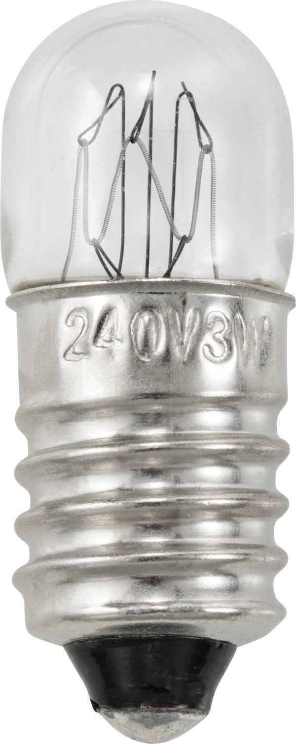 TRU COMPONENTS TC-12842716 Mini żarówka 240 V 3 W E10 ciepła biel 1 szt.