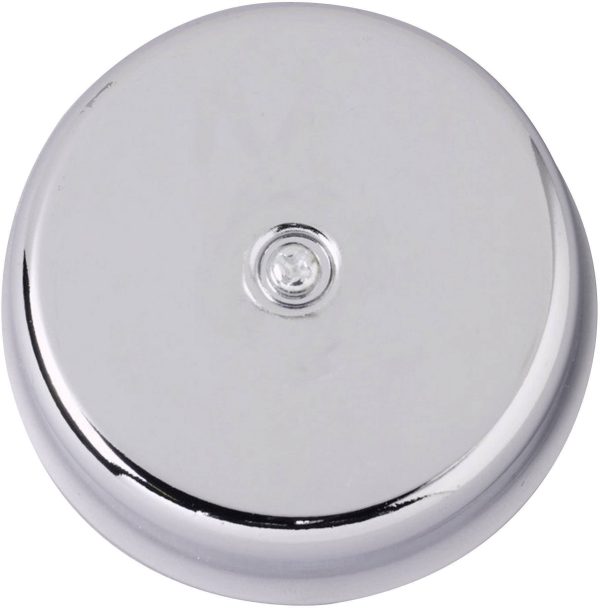 Dzwonek Heidemann Underdome Chrome, 8V/AC, 80 mm x 33 mm