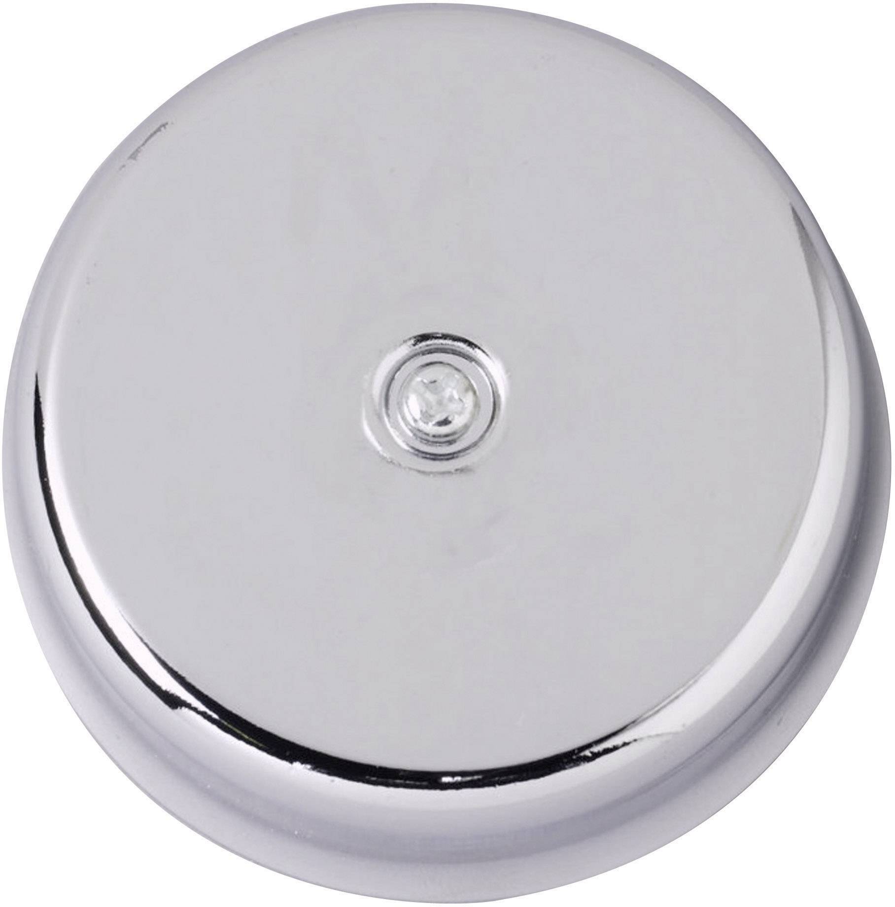 Dzwonek Heidemann Underdome Chrome, 8V/AC, 80 mm x 33 mm - obrazek 1