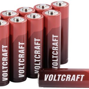Baterie AA VOLTCRAFT Industrial LR6 VC-14066385, 1.5 V, alkaliczno-manganowe, 10 szt. Baterie AA VOLTCRAFT Industrial LR6 VC-14066385, 1.5 V, alkaliczno-manganowe, 10 szt.