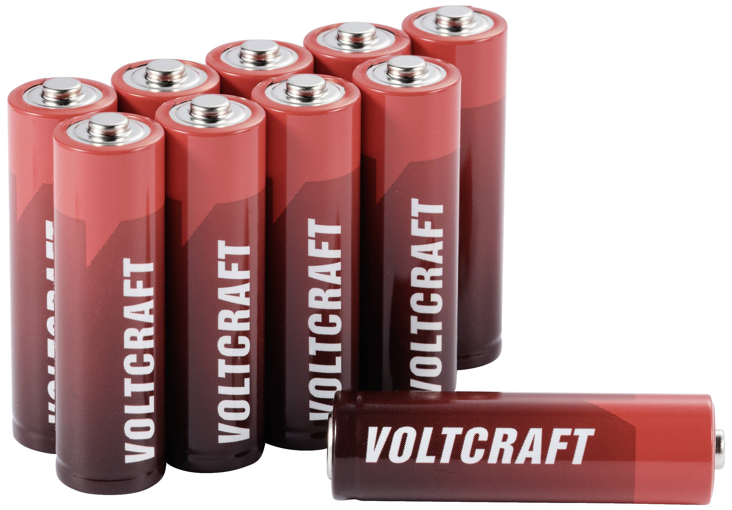 Baterie AA VOLTCRAFT Industrial LR6 VC-14066385, 1.5 V, alkaliczno-manganowe, 10 szt. - obrazek 1