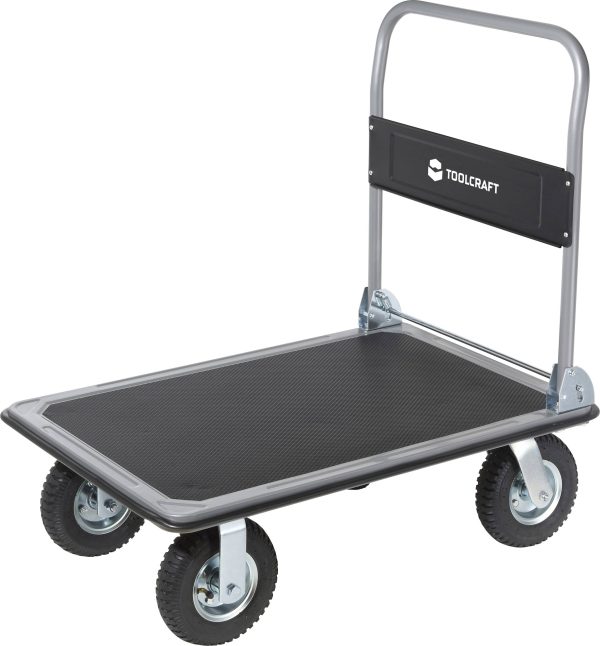TOOLCRAFT TO-10245330 Wózek transportowy składany stal Maksymalne obciążenie: 300 kg