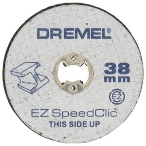 Tarcze tnące Dremel 456 o średnicy 38 mm i średnicy trzpienia 3,2mm, 12 szt. Tarcze tnące Dremel 456 o średnicy 38 mm i średnicy trzpienia 3,2mm, 12 szt.