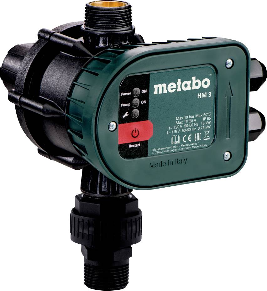 Metabo 628799000 HM 3 Zabezpieczenie przed pracą na sucho 33,25 mm (1") AG, 25 mm (1") IG - obrazek 1
