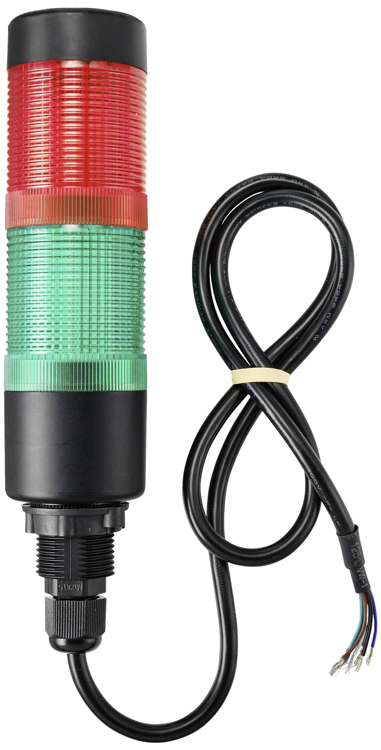 TRU COMPONENTS TC-11469360 Kolumna sygnalizacyjna LED czerwony, zielony IP65 1 szt. - obrazek 1