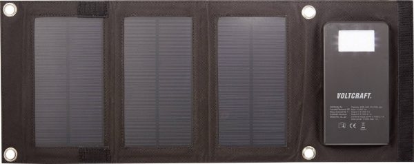 VOLTCRAFT SL-4F Powerbank solarny Pojemność (mAh, Ah) 4000 mAh