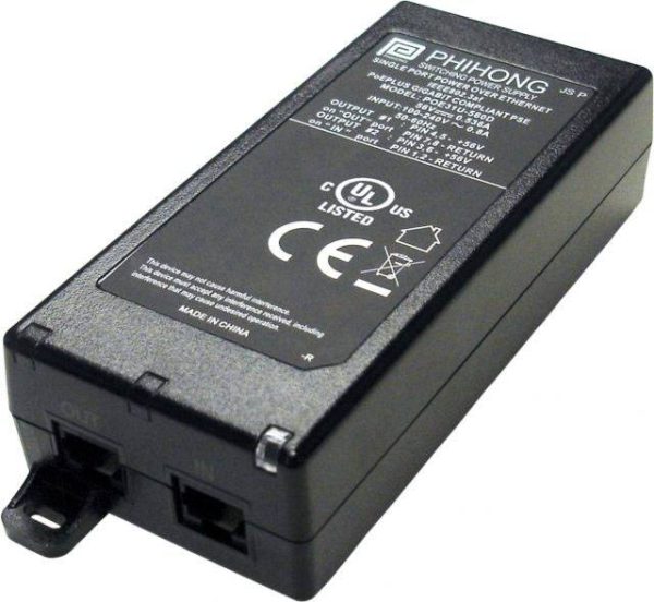 Phihong POE60U-1BTE Injektor PoE 1 GBit/s IEEE 802.3bt