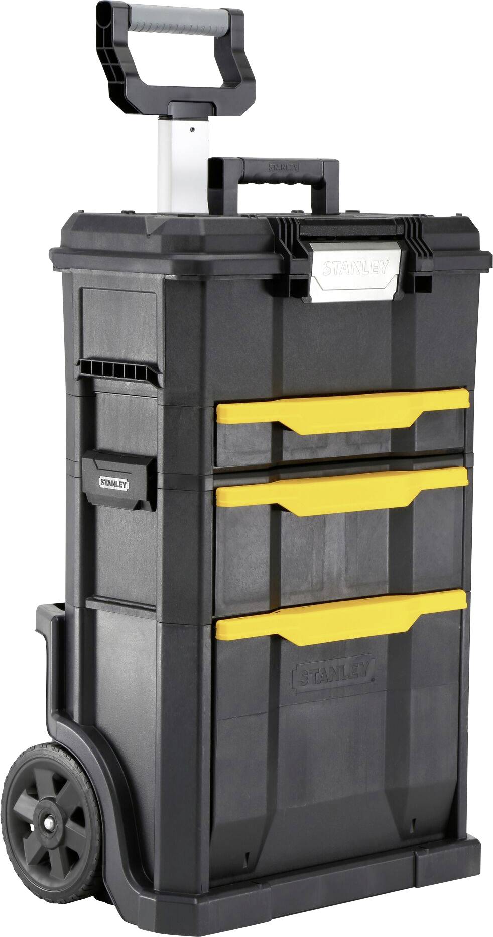 Skrzynka narzędziowa bez wyposażenia STANLEY Stanley Rollende Werkstatt 2-in-1, Trolley-Koffer, Schwarz, Gelb STST1-7034 - obrazek 1