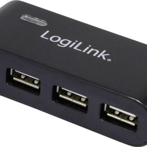LogiLink UA0085 USB-Hub 4 porty USB-A USB 2.0 480 MBit/s czarny UA0085 LogiLink UA0085 USB-Hub 4 porty USB-A USB 2.0 480 MBit/s czarny UA0085