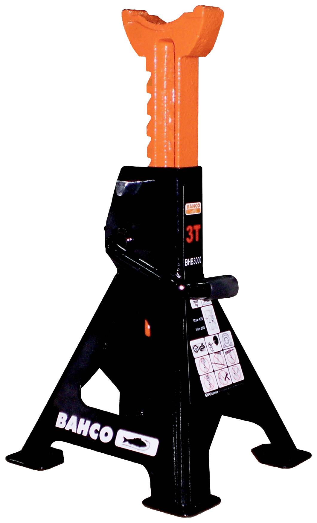Podpórka Bahco BH36000, 6 t, Wysokość robocza: 40 - 62 cm - obrazek 1