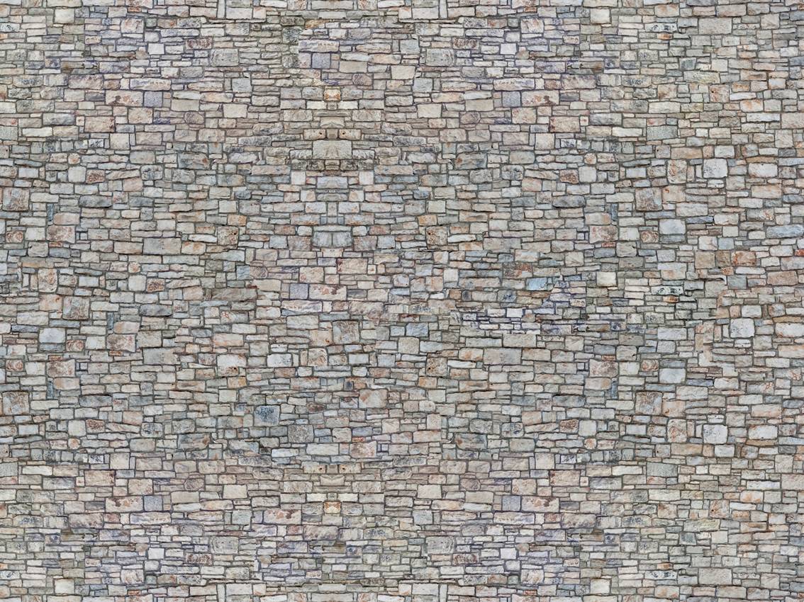 NOCH 0056940 N Płyta kartonowa 3D Mur z kamieni - obrazek 1