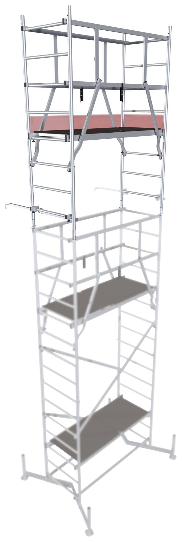Rusztowanie 2. Zwiększenie Krause Gerüstaufstockung 710147, 1 szt.