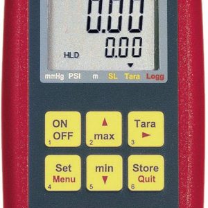 Manometr Greisinger GMH 3161-01 601636, -0.001 – 0.025 bar, Od -25 do +50°C, od 0 do +95% wilg. wzgl. (bez kondensacji), Manometr Greisinger GMH 3161-01 601636, -0.001 – 0.025 bar, Od -25 do +50°C, od 0 do +95% wilg. wzgl. (bez kondensacji),