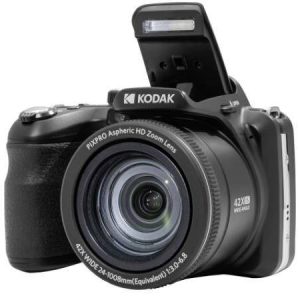 Kodak Pixpro Astro Zoom AZ425 Aparat cyfrowy 21.14 MPx Zoom optyczny: 42 x czarny Nagrywanie w Full-HD, Stabilizacja obr Kodak Pixpro Astro Zoom AZ425 Aparat cyfrowy 21.14 MPx Zoom optyczny: 42 x czarny Nagrywanie w Full-HD, Stabilizacja obr