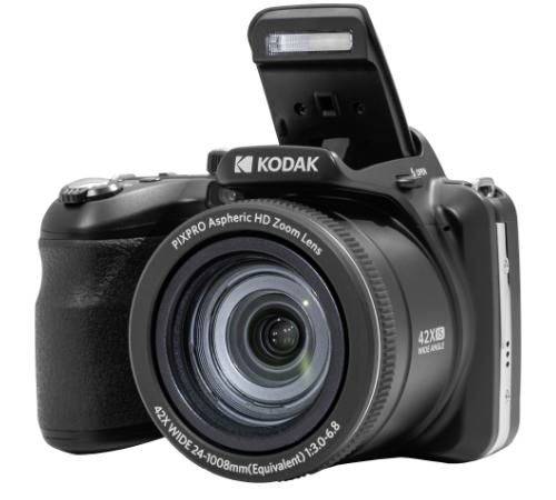 Kodak Pixpro Astro Zoom AZ425 Aparat cyfrowy 21.14 MPx Zoom optyczny: 42 x czarny Nagrywanie w Full-HD, Stabilizacja obr - obrazek 1