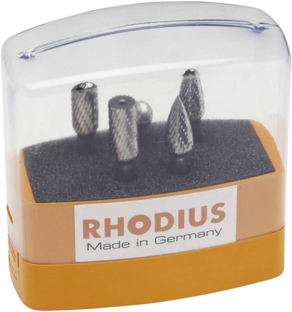 Rhodius 305860 Zestaw frezów węglik spiekany 5 szt.