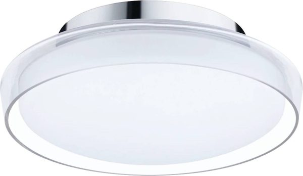 Paulmann Luena Lampa LED do wilgotnych pomieszczeń LED 11.5 W ciepła biel przeźroczysty, chrom
