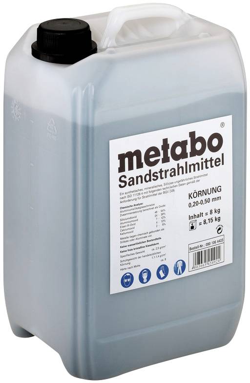 Metabo 80901064423 Piasek do piaskowania 8 kg - obrazek 1