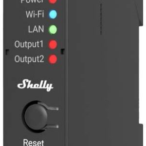 Shelly Shelly Pro 2 Shelly Przekaźnik na szynę DIN Bluetooth, Wi-Fi Shelly Shelly Pro 2 Shelly Przekaźnik na szynę DIN Bluetooth, Wi-Fi
