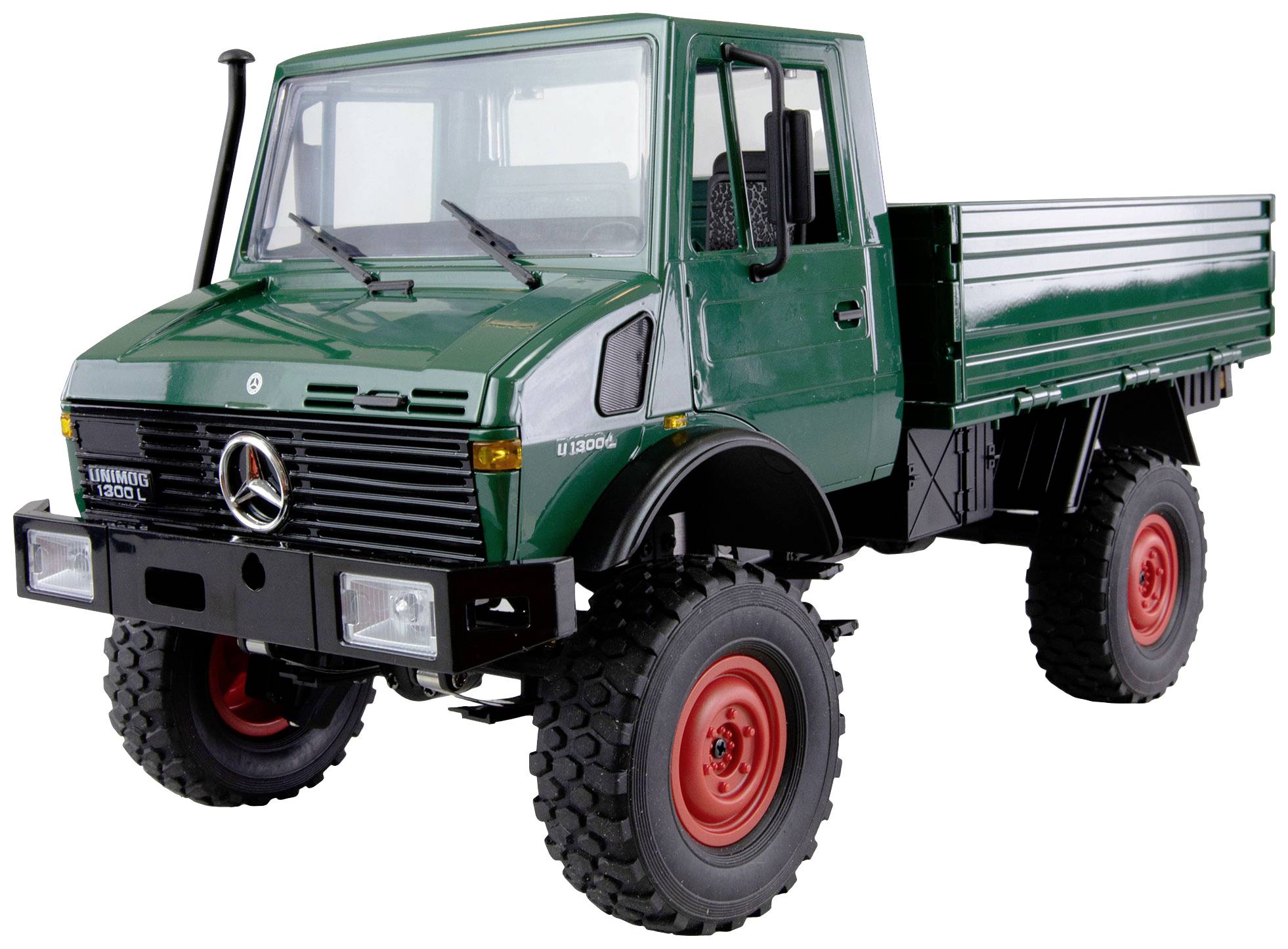 Model ciężarówki RC Amewi Unimog Basic, grün 1:12 RtR - obrazek 1