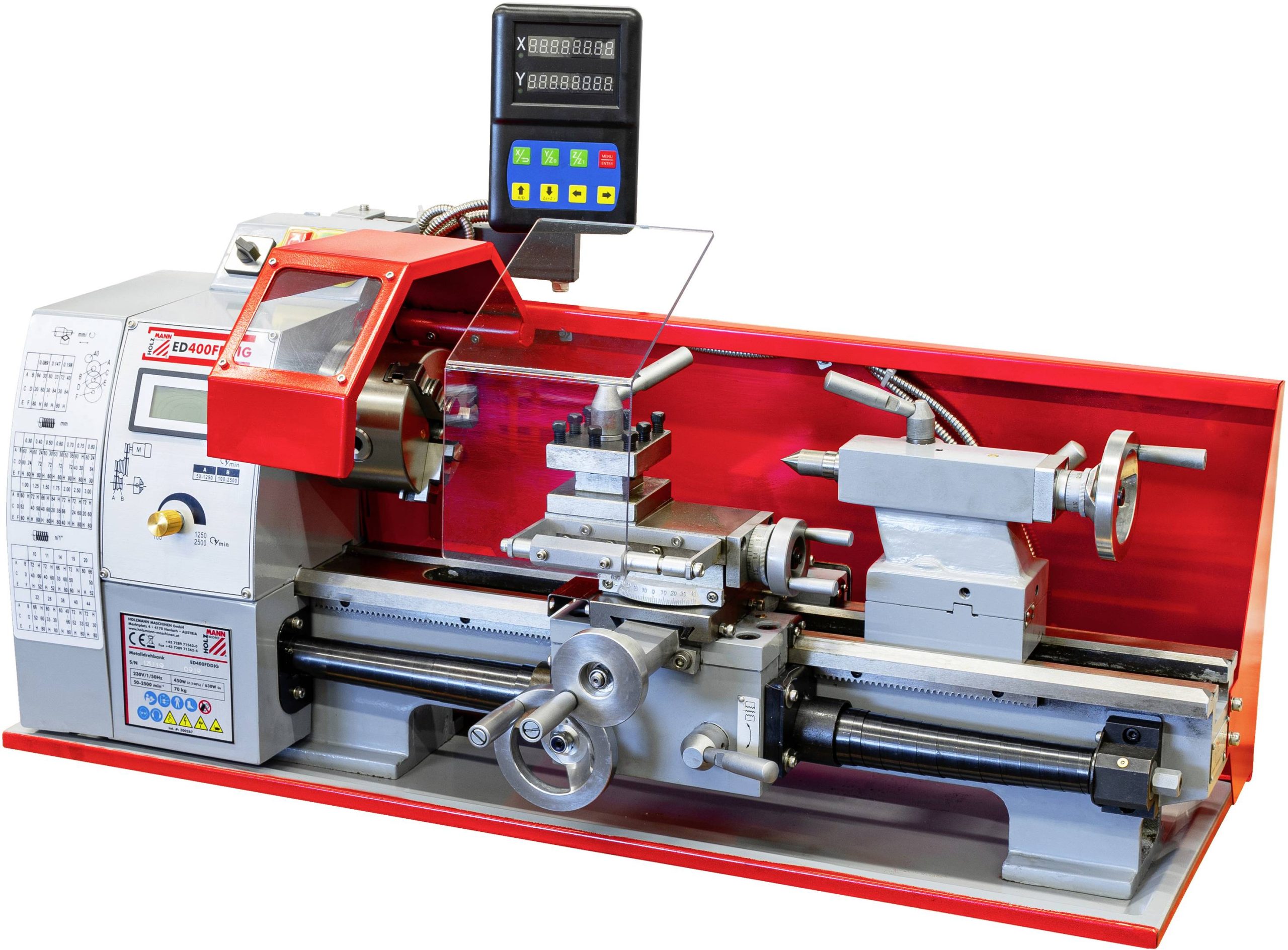 Tokarka Holzmann Maschinen ED400FDDIG_230V ED400FDDIG_230V 450/630 W - obrazek 1