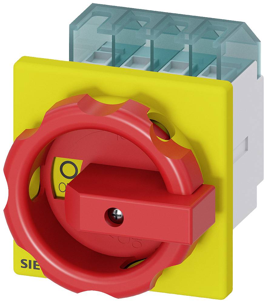 rozłącznik izolacyjny czerwony, żółty 4 styki 6 mm² 16 A 690 V/AC Siemens 3LD20031TL53 - obrazek 1